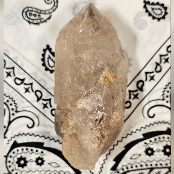 HUGE Raw Clear Quartz Crystal Point - Picture 2 of 5